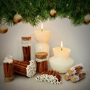 Elegant Artisan Safety Matches | 100+ Decorative Matchsticks