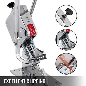 Happybuy Manual Sausage Clipper with 8000PCS Clips