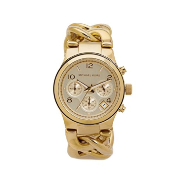 Michael Kors Women’s Runway Gold-Tone Watch MK3131 - Elegant Chronograph Timepiece