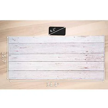 Allenjoy Double Sided Wood Photography Background