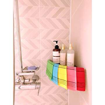 NEPURE Korean Exfoliating Mitt, Large Size, 5 Colors, Back and Body Exfoliating Washcloth for Removing Dry, Reusable (Mix, 5)