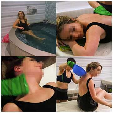 NEPURE Korean Exfoliating Mitt, Large Size, 5 Colors, Back and Body Exfoliating Washcloth for Removing Dry, Reusable (Mix, 5)