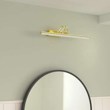 RAIFOOLLY Remote-Controlled Picture Light - 20 inch Battery Powered