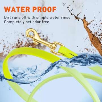 Viper K9 Waterproof Biothane Dog Leash for Training