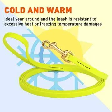 Viper K9 Waterproof Biothane Dog Leash for Training