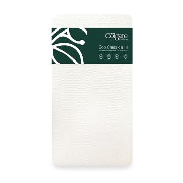 Colgate Mattress EcoClassica III Eco-Friendlier Crib Mattress - Dual-Firmness Infant and Toddler Mat...
