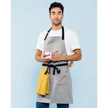 Caldo Cotton Kitchen Apron for Cooking - Stylish & Durable