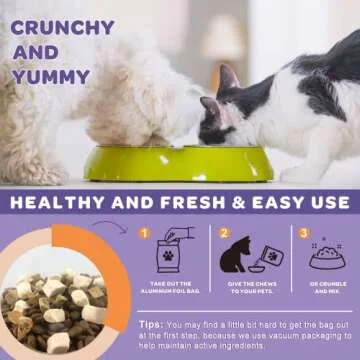 NATURE TARGET Probiotics for Dogs, 6 Billion CFUs, Digestive & Immune Support