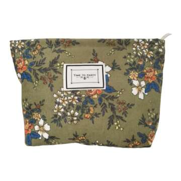 Stylish Large Capacity Cosmetic Bag for Makeup Essentials