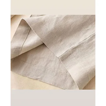 Shop Aeneontrue Women's Wide Leg Linen Pants Today