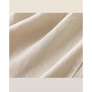 Shop Aeneontrue Women's Wide Leg Linen Pants Today