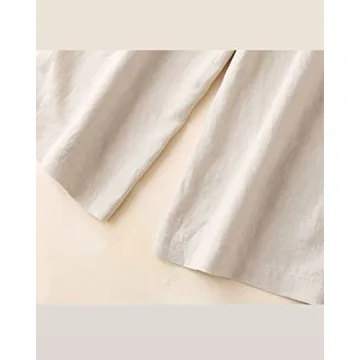 Shop Aeneontrue Women's Wide Leg Linen Pants Today