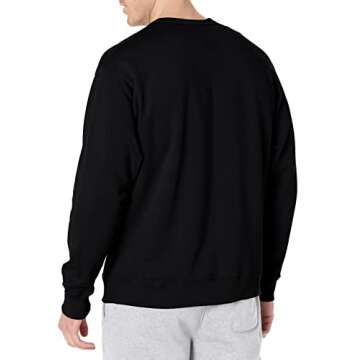 Champion Men's Sweatshirt, Powerblend, Fleece Midweight Crewneck Sweatshirt(Reg. or Big & Tall)
