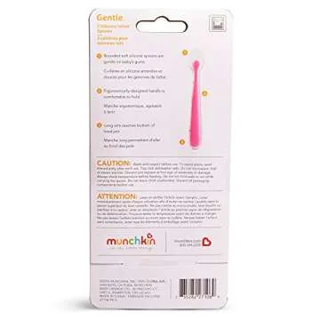 Munchkin Gentle Silicone Spoons for Feeding Infants - 4 Pack
