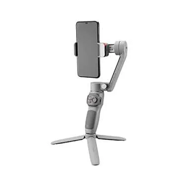 Zhiyun Gimbals Smooth Q3 Combo - 3-Axis Smartphone Stabilizer with Light Features