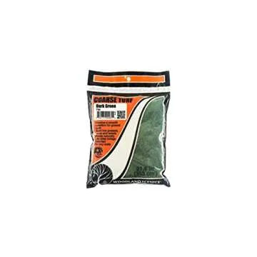 Woodland Scenics Dark Green Coarse Turf for Dioramas