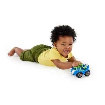 Bright Starts Oball Easy Grasp Rattle & Roll Toy Car for Infants