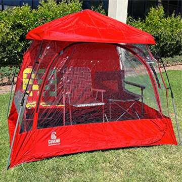 CoverU Sports Tent Pod – Pop Up Climate Canopy Shelter
