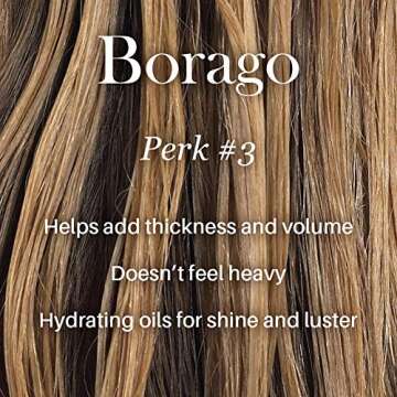 L'ANGE HAIR Deep Conditioning Masque with Borage Oil - 16 Oz Jar, Nourishes and Strengthens Hair, Manages Frizz and Enhances Moisture, Sulfate & Paraben-Free, for Dry Hair, Unisex