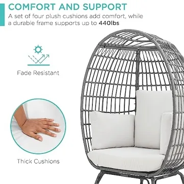 Best Choice Wicker Egg Chair for Stylish Comfort