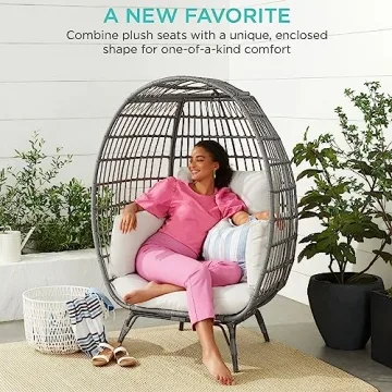 Best Choice Wicker Egg Chair for Stylish Comfort