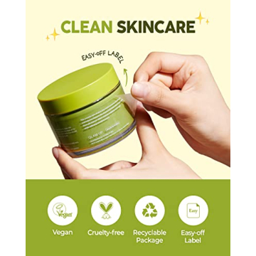 Moisturizing Avocado Clay Mask - Vegan & Eco-Friendly