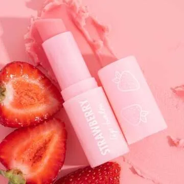 ColourPop Lip Balm - Hydrating Lip Balm with Shea Butter, Vitamin E & Strawberry Seed Oil - Moisturizing Lip Care to Nourish and Heal Chapped Lips - Strawberry (0.12 oz)