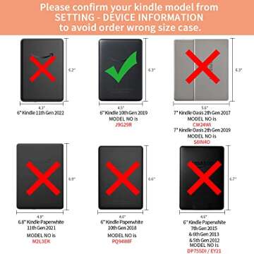 Diamond Case for Clear Kindle 10th Gen - Slim Protection