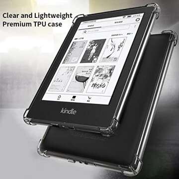 Diamond Case for Clear Kindle 10th Gen - Slim Protection