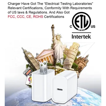 DABUSTAR 20W Fast Charger MFi Certified for iPhone