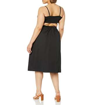 The Drop Makenna Strappy Midi Dress - Elegant & Versatile