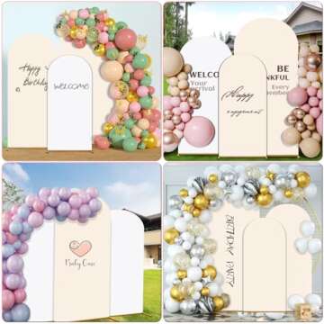 Versatile Arch Backdrop Cover Set for All Occasions