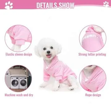 BINGPET Dog Hoodies for Cold Weather Stylish Comfort