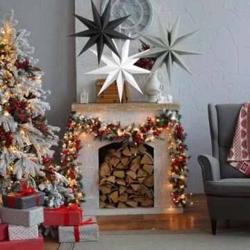 SUNBEAUTY Paper Star Lanterns 12 Inch for Every Occasion