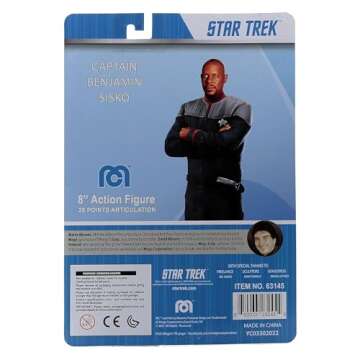 MEGO CORPORATION Star Trek: Deep Space Nine – Captain Sisco 8-Inch Action Figure