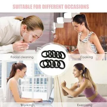 Vrose Flosi 20pcs No Damage Hair Ties for All Hair Types