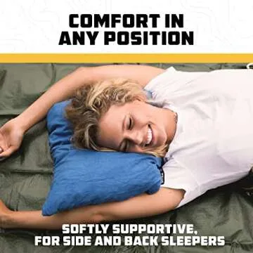 Wise Owl Camping Pillow for Travel & Outdoor Adventures