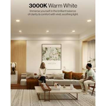 Sunco Dimmable LED Recessed Lighting for Home