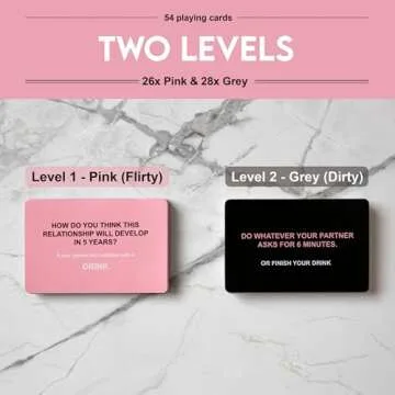 KAWAII KOI Drunk Lovers - Couples Games Couples Card Game for Date Night, 54 Game Cards, Couple Games and Couples Games for Adults