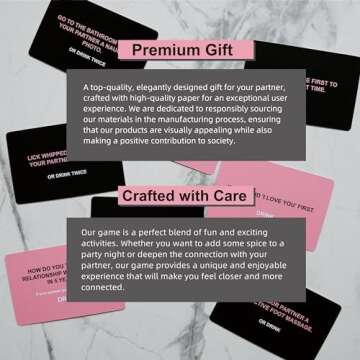 KAWAII KOI Drunk Lovers - Couples Games Couples Card Game for Date Night, 54 Game Cards, Couple Games and Couples Games for Adults