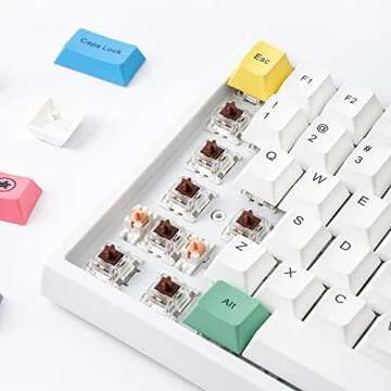 YUNZII KC84 Mechanical Keyboard: RGB, Hot Swappable