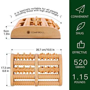 Comfyroll Foot Massager Roller for Relaxation and Pain Relief