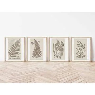 Stunning Botanical Fern Wall Art Prints for Home Decor