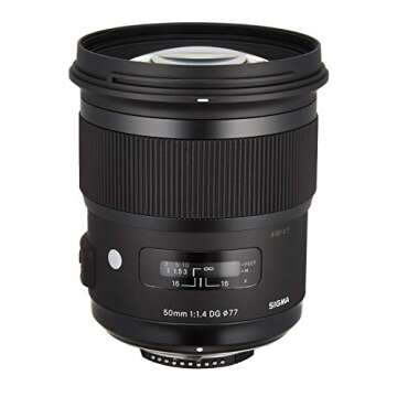 Sigma 50mm F1.4 Art DG HSM Lens for Nikon