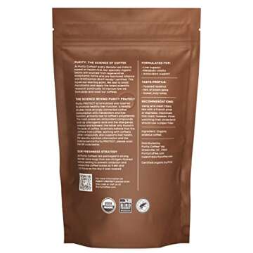 Purity Coffee PROTECT Highest Antioxidant Light-Medium Roast - USDA Certified Organic Specialty Grad...