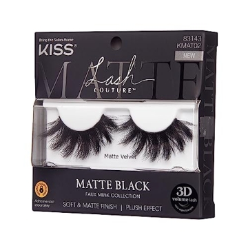 KISS Lash Couture Faux Mink Lashes for Dramatic Beauty
