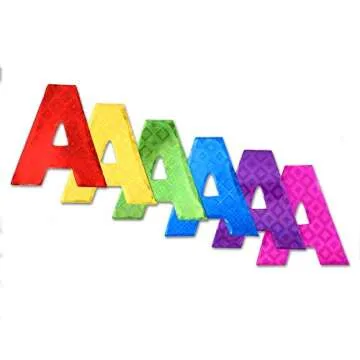 ArtSkills Holographic Poster Letters & Numbers Set 228 Count