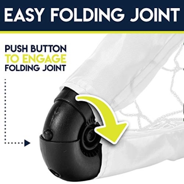 Franklin Sports Kids Mini Soccer Goal Set - Perfect for Beginners!