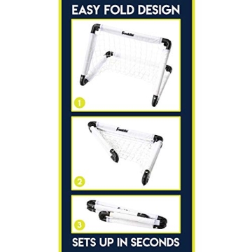 Franklin Sports Kids Mini Soccer Goal Set - Perfect for Beginners!