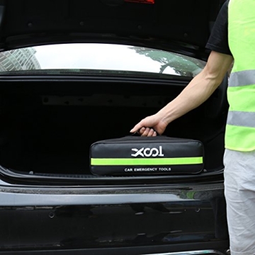 XOOL Safety Triangle Warning Kit for Road Emergencies